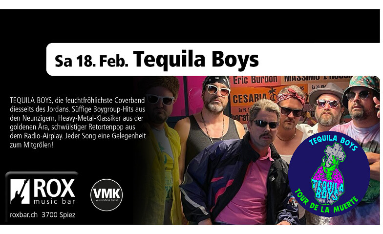 Tequila Boys Rox Music Bar, Bahnhofstrasse 2, 3700 Spiez Tickets