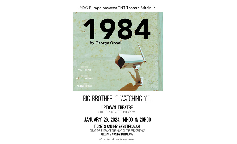 ''1984'' by George Orwell Uptown Billets