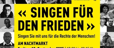 Event-Image for 'SINGEN FÜR DEN FRIEDEN'