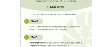 Event-Image for 'Pflanzentauschbörse für Zimmerpflanzen'