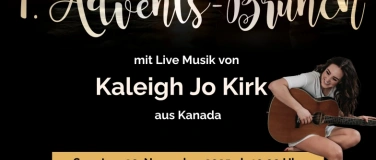 Event-Image for '1. Advents Brunch mit Kaleigh Jo Kirk'