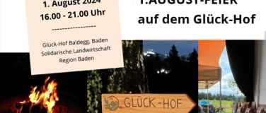 Event-Image for '1.AUGUST-FEIER auf dem Glück-Hof'