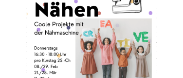 Event-Image for 'Kinder Nähen: tolle Projekte an der Nähmaschine'
