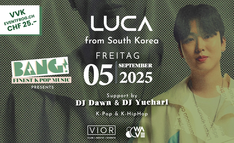 Bang! K-Pop presents LUCA from South Korea Billets