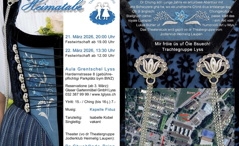 Event-Image for 'Heimatabend Trachtengruppe Lyss'