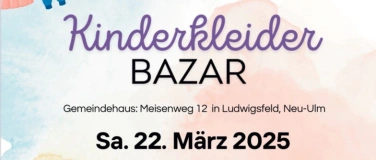 Event-Image for 'Kinderkleiderbazar Neu-Ulm/Ludwigsfeld'