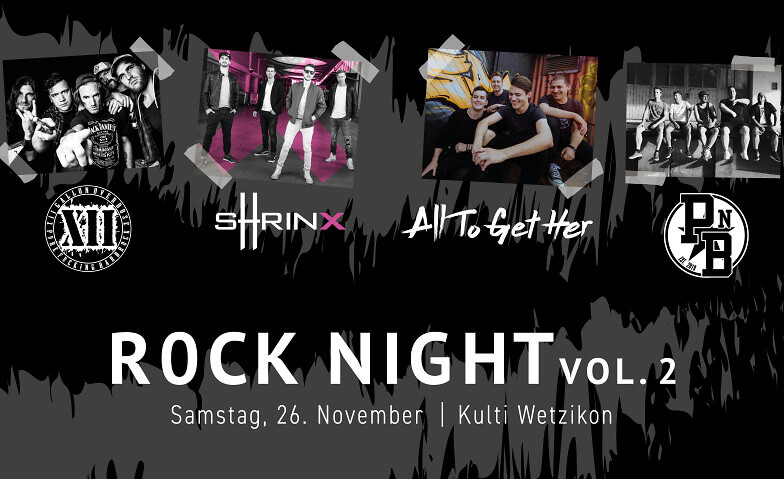 Kulti Rock Night Vol. 2 Kulti Wetzikon, Zürcherstrasse 42, 8620 Wetzikon Tickets