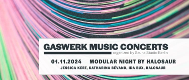 Event-Image for 'Gaswerk Music Concerts - Modular Night by Halosaur'