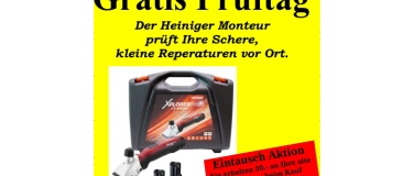 Event-Image for 'Gratis Schermaschinenprüftag'