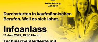 Event-Image for 'Infoanlass Technische Kaufleute mit eidg. Fachausweis'