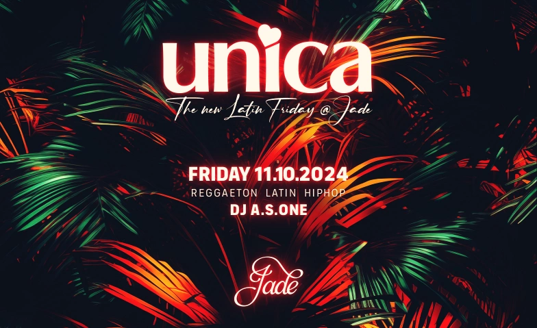 UNICA @JADE CLUB ZÜRICH Jade Club, Pelikanplatz, 8001 Zurich Billets