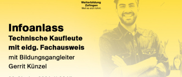 Event-Image for 'Infoanlass Technische Kaufleute mit eidg. Fachausweis'