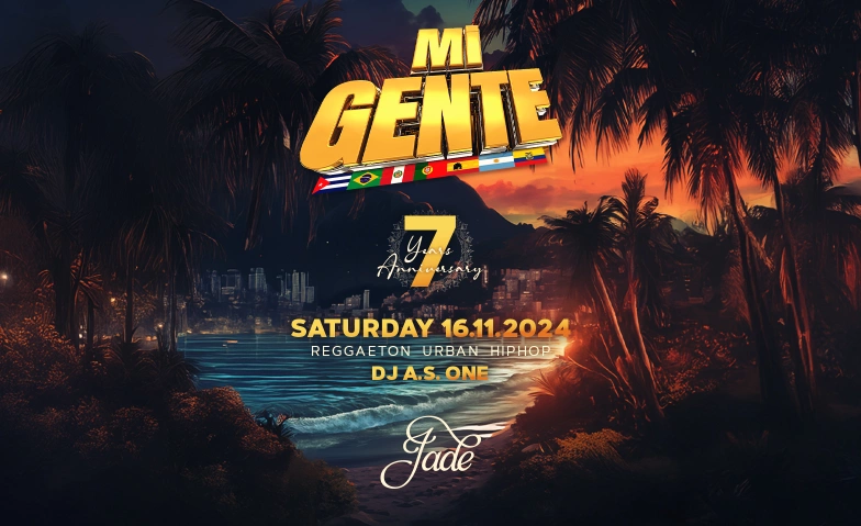 MI GENTE @JADE CLUB ZURICH Jade Club, Pelikanplatz, 8001 Zürich Tickets