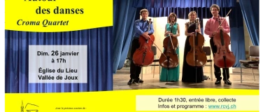 Event-Image for 'Autour des danses avec le Croma Quartet'