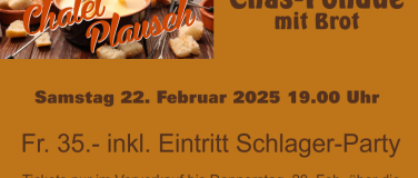 Event-Image for 'Chalet Plausch mit Chäs-Fondue'