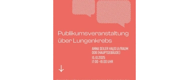 Event-Image for 'Publikumsveranstaltung über Lungenkrebs'