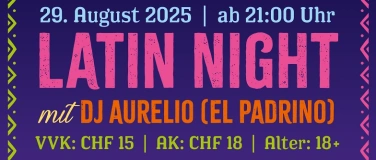 Event-Image for 'Latin Night mit DJ Aurelio (El Padrino)'