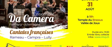 Event-Image for 'Ensemble Da Camera Freiburg – Cantates françaises'