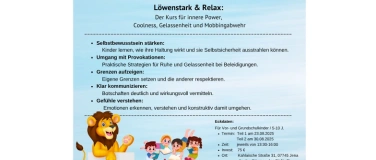 Event-Image for '"Löwenstark & Relax" - Der Kurs für Kinder 5-10 Jahre'