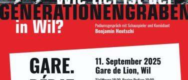 Event-Image for 'Gare.Débat: Wie tief ist der Generationengraben in Wil?'