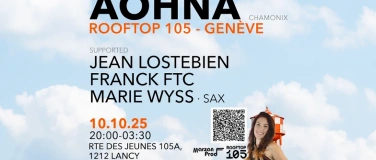 Event-Image for 'AOHNA from Chamonix · Rooftop 105 Genève · by Marzan Prod'