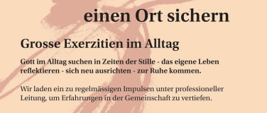 Event-Image for 'Grosse Exerzitien im Alltag'