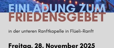 Event-Image for 'Friedensgebet und Rise Up-Gottesdienst im Ranft'