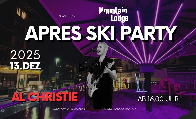 Apr&egrave;s Ski Party mit Al Christie Billets