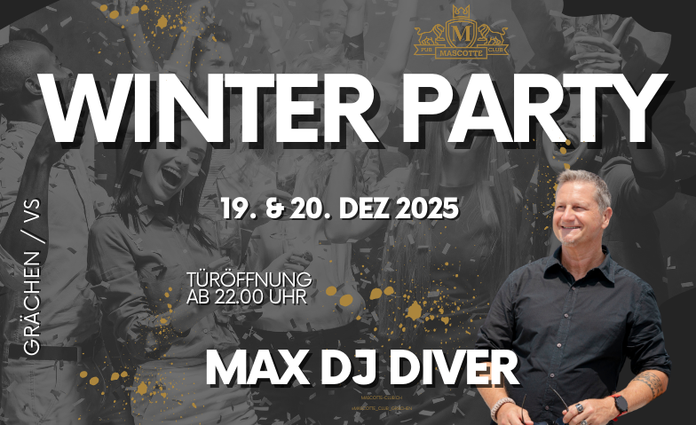 Winterparty mit Max DJ Diver Tickets