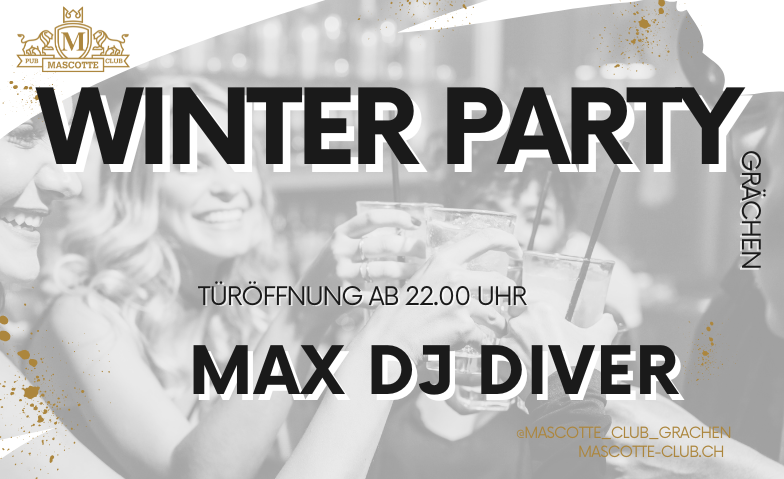 Winterparty mit Max DJ Diver Tickets