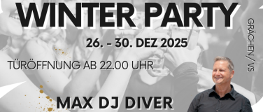 Event-Image for 'Winterparty mit Max DJ Diver'
