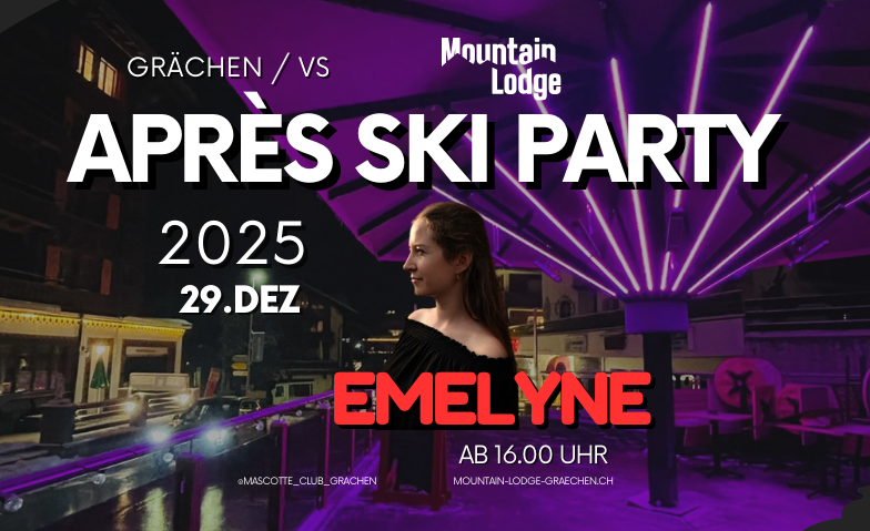 Apr&egrave;s Ski Party mit Emelyne Tickets