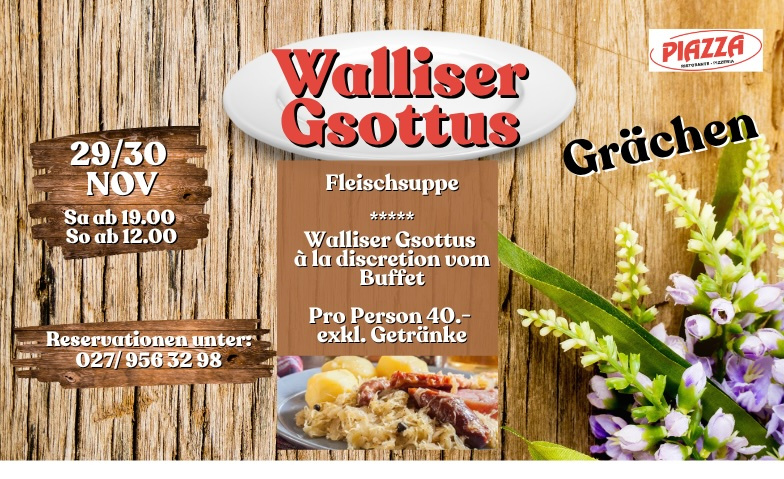 Walliser &quot;Gsottus&quot; Billets