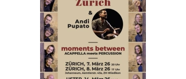 Event-Image for 'JazzVoices Zürich & Percussion – Moments Between'