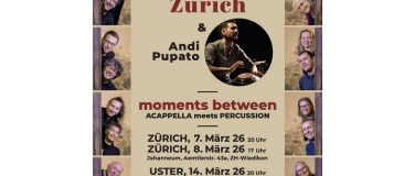 Event-Image for 'JazzVoices Zürich & Percussion. Moments Between.'