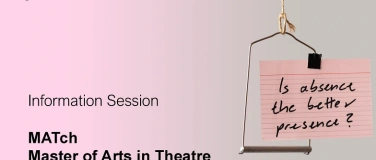 Event-Image for 'Information Session: Master Theatre (MATch)'