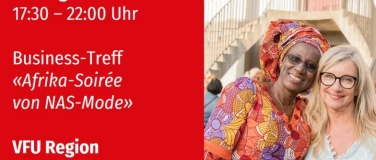 Event-Image for 'VFU BizTreff "Afrika-Soirée von NAS-Mode", 26.08.2025'