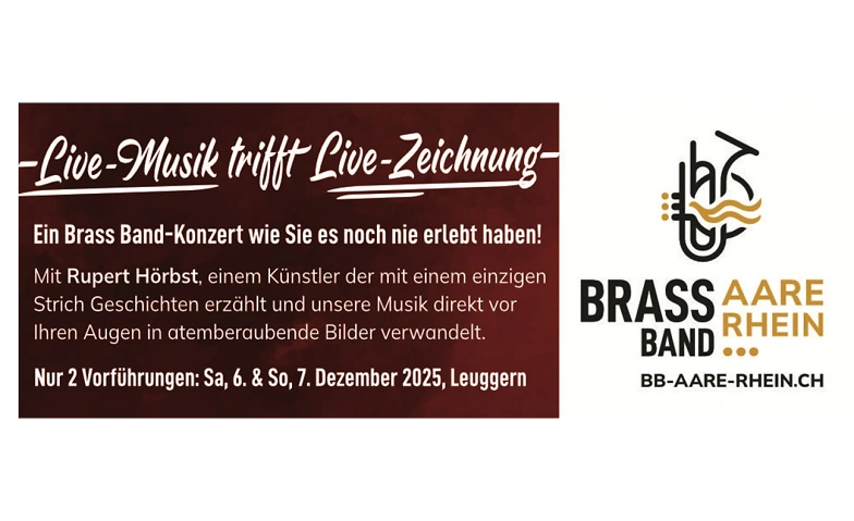 Unterhaltungskonzert &quot;Klangfarben&quot; der Brass Band Aare-Rhein Tickets