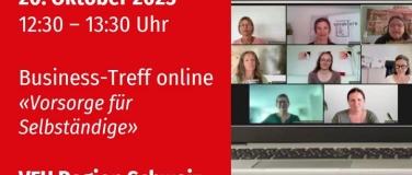 Event-Image for 'VFU Business-Treff Schweiz online, 20.10.2025'