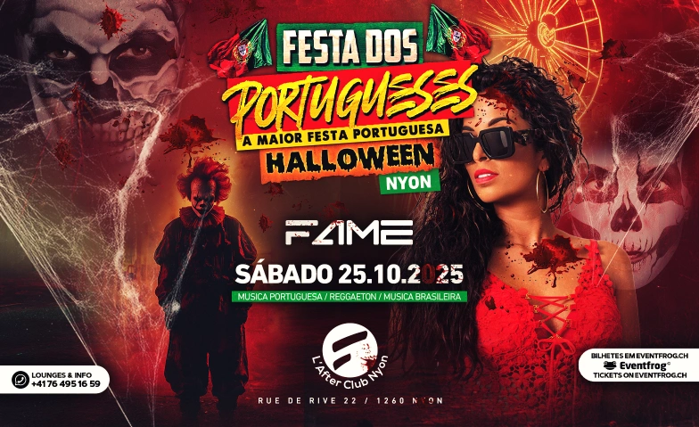 Festa Dos Portugueses @Nyon L'After Club L'AFTER CLUB NYON, Rue de Rive 22, 1260 Nyon Billets
