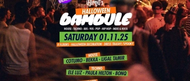 Event-Image for 'Halloween Bambule (House, Techno, 80s, 90s, Pop, Hip Hop)'