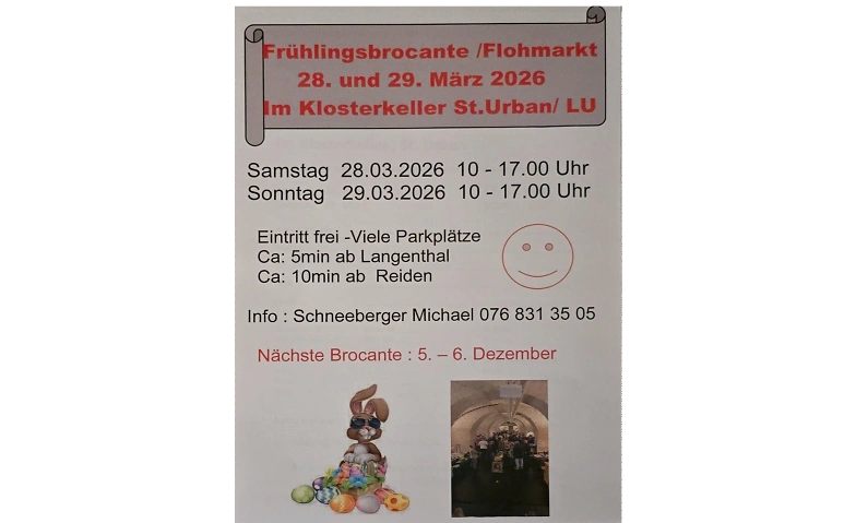 Event-Image for 'Fr&uuml;hlings-Brocante im Klosterkeller'