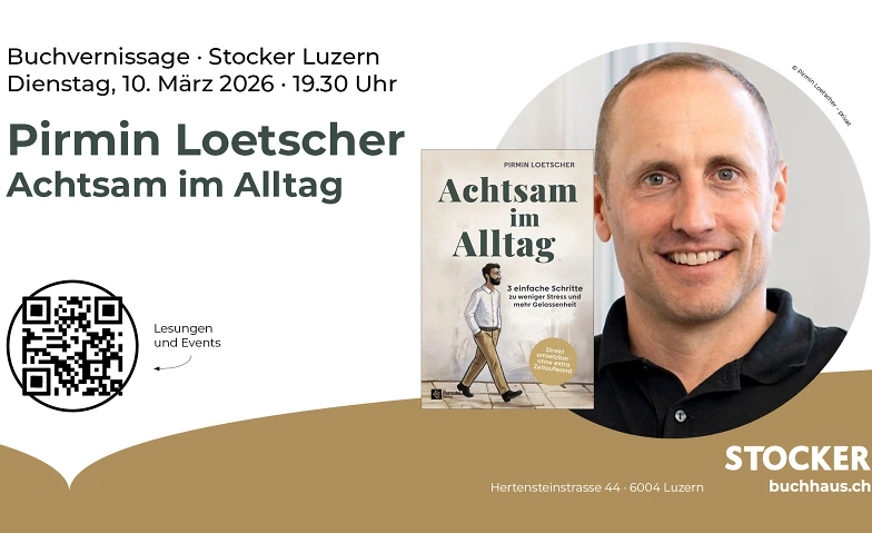 Buchvernissage mit Pirmin Loetscher