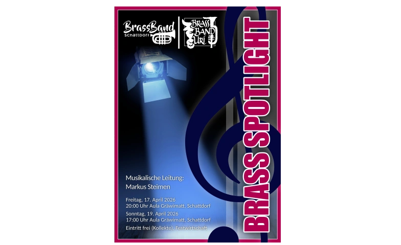 Event-Image for 'Jahreskonzert "Brass Spotlight" BB Uri & BB Schattdorf'