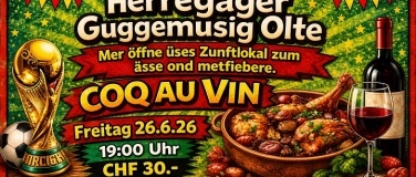 Event-Image for 'Kulinarik-WM: Coq au Vin & Norwegen vs. Frankreich'