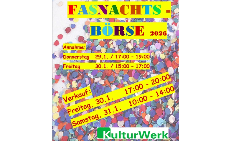 Event-Image for 'Fasnachtsb&ouml;rse'