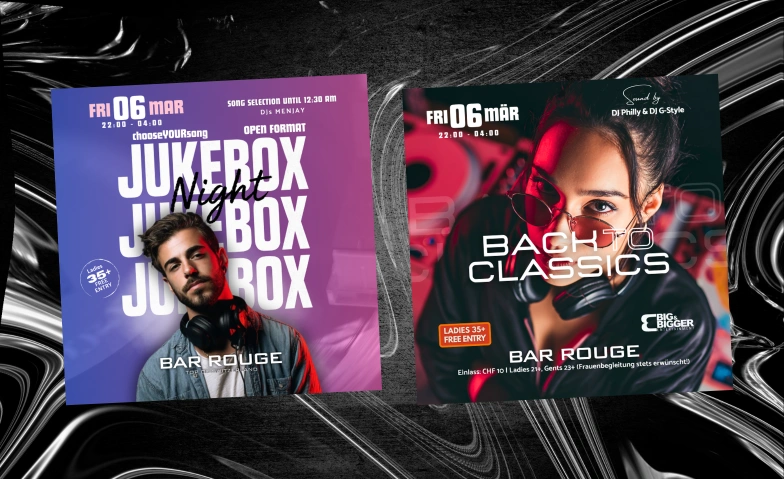 JUKEBOX x Back to Classics Bar Rouge - Rooftop Bar & Club, Messeplatz 10, 4058 Basel Billets