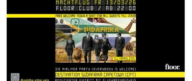 Event-Image for 'Nachtflug Airliner Party nach Capetown'