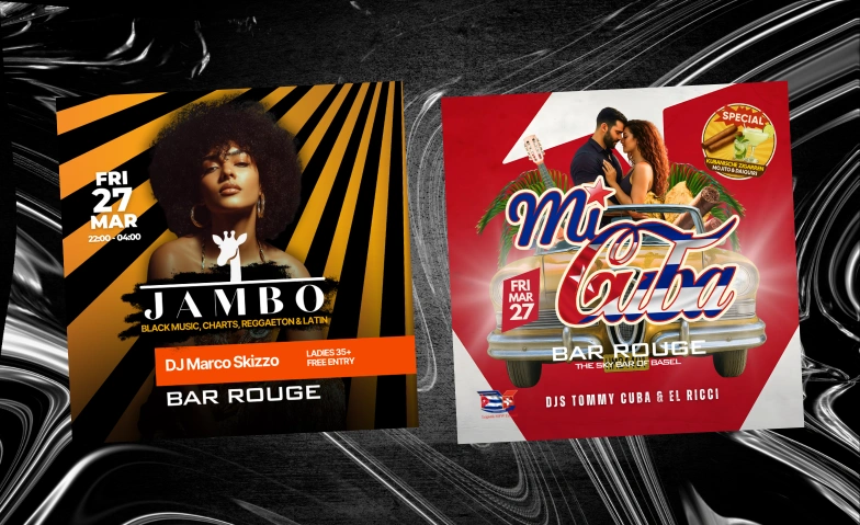 JAMBO Night x Mi Cuba Bar Rouge - Rooftop Bar & Club, Messeplatz 10, 4058 Basel Tickets