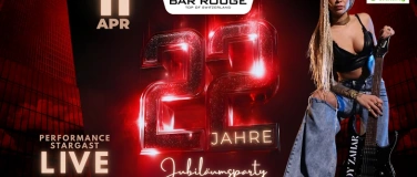 Event-Image for '22 Jahre Bar Rouge - Jubil&auml;umsparty'